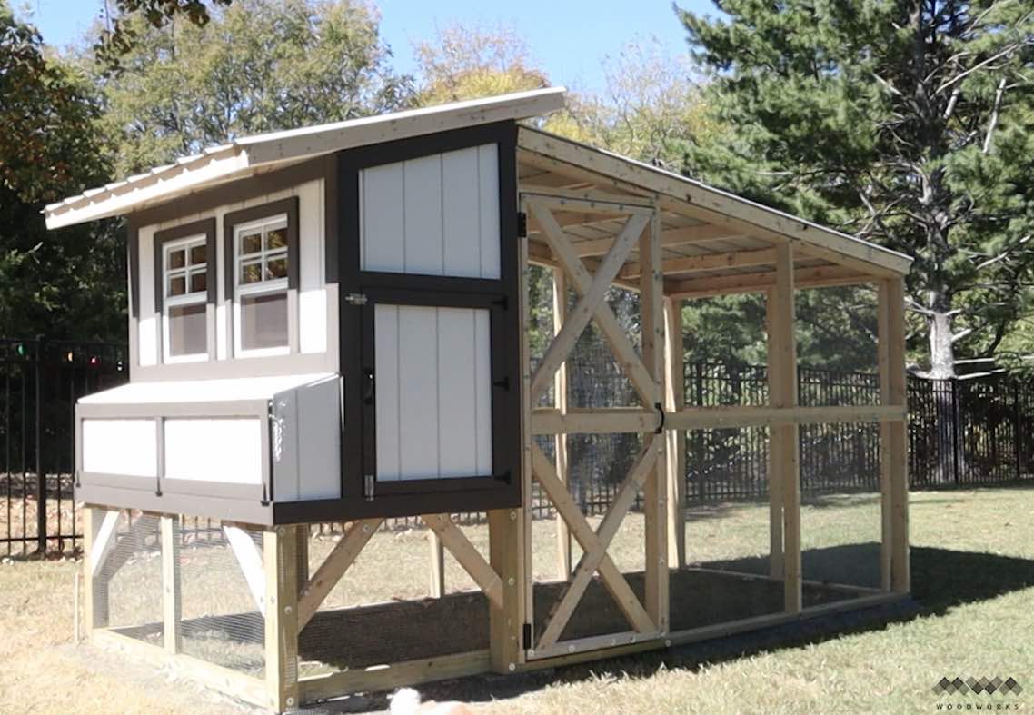How to build a chicken coop