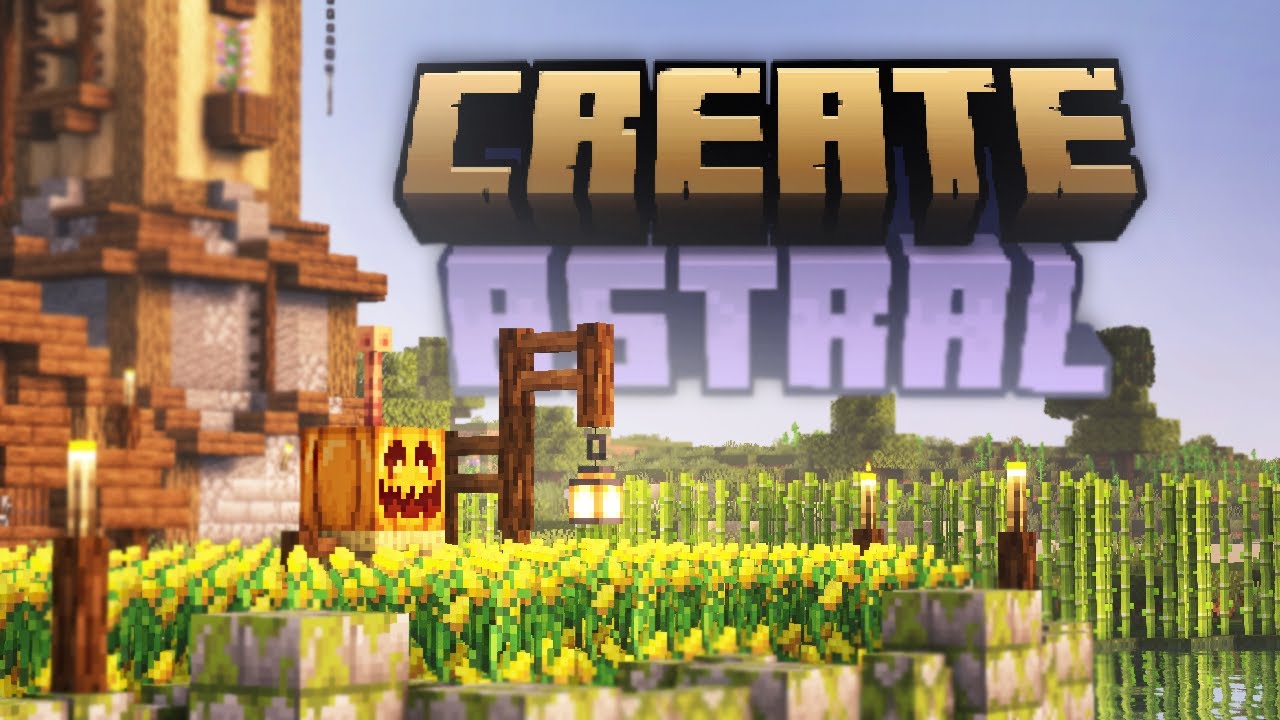 Journey to the Stars Ep1 Create: Astral Modpack - YouTube